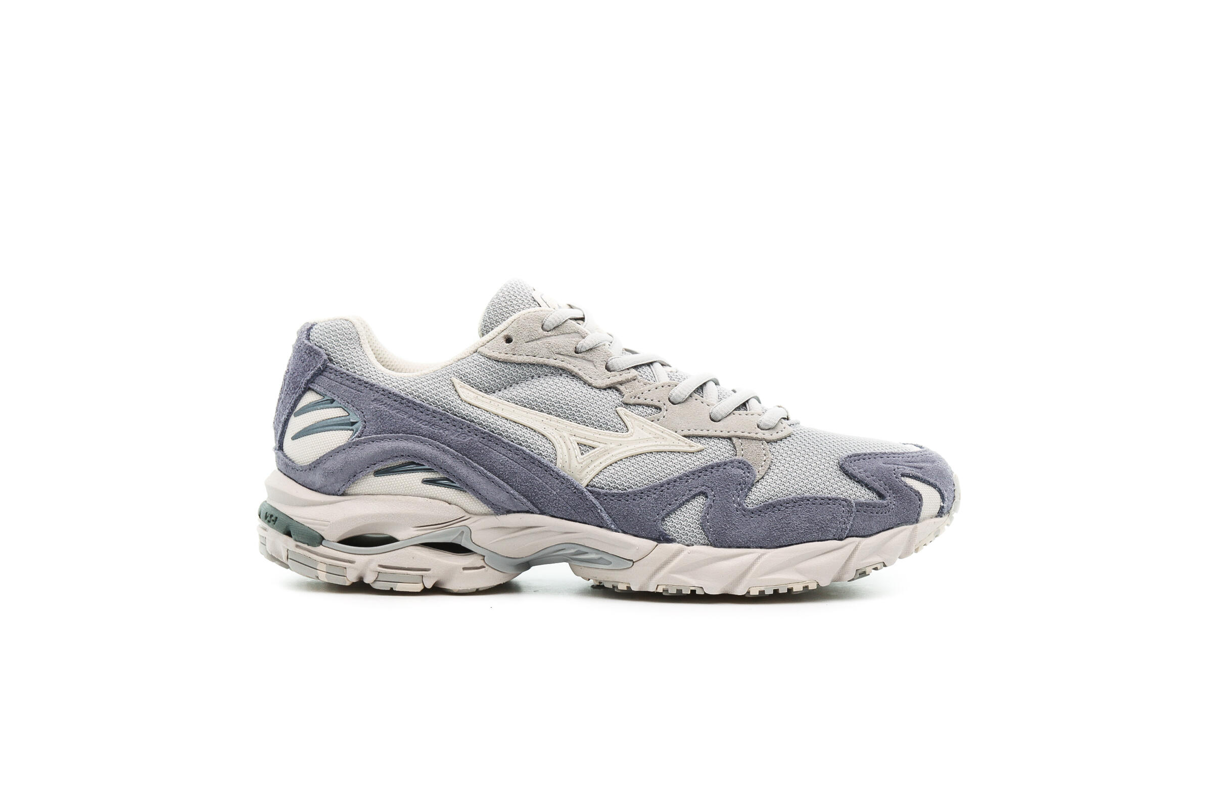 美品✨MIZUNO 25.5 WAVE RIDER 10 GRAY WHITE Mizuno WAVE RIDER 10 | D1GA215901 | AFEW STORE
